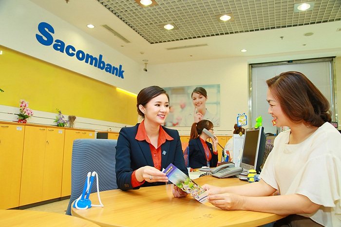 Phòng giao dịch Sacombank