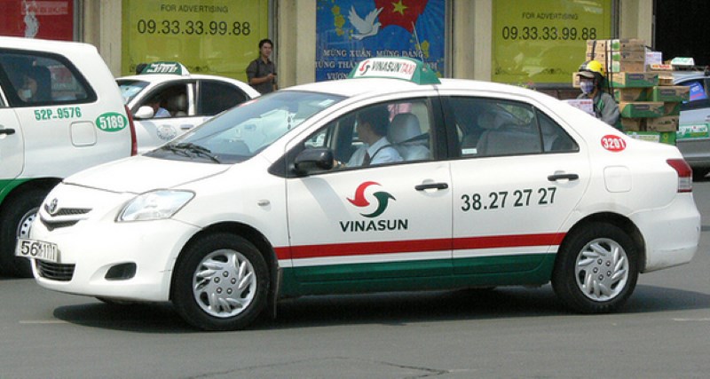 Taxi Vinasun tại sân bay